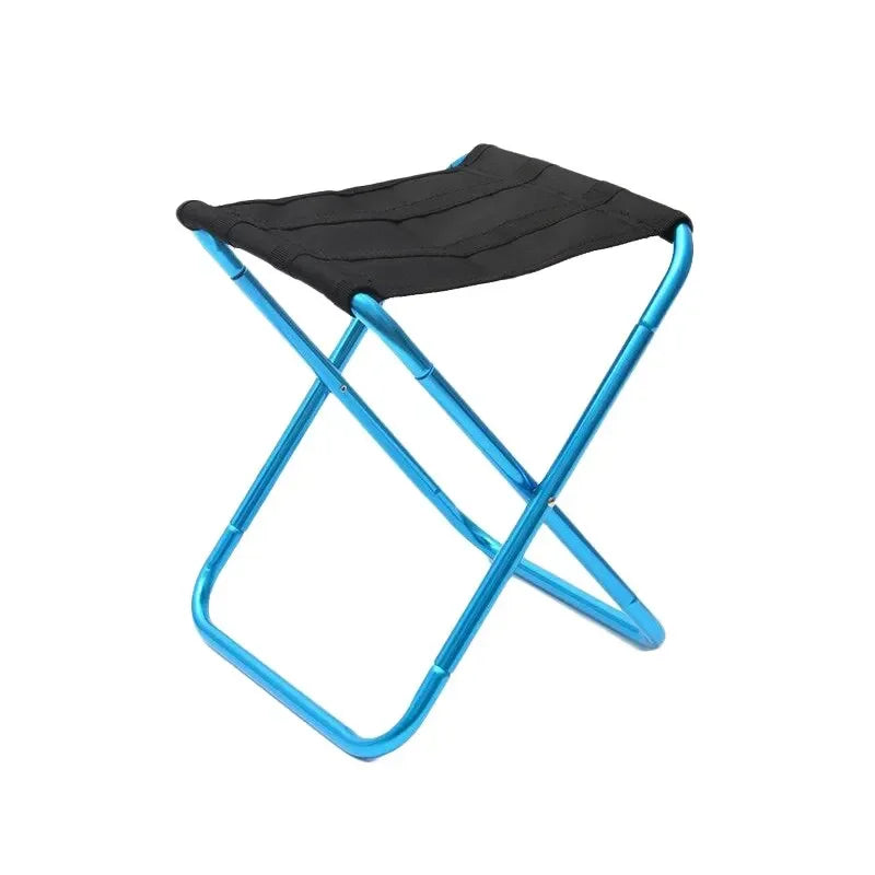 Outdoor Camping Chair Golden Aluminum Alloy