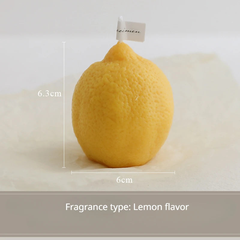 INS Decorative Fragrance Gift Lemon Candle