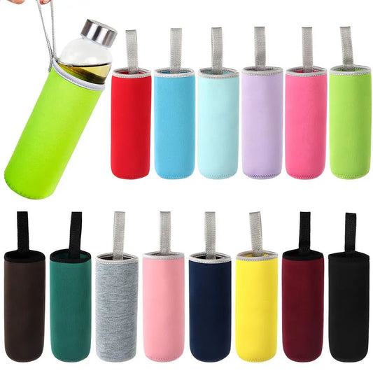 550ml Sport Water Bottle Cover Neoprene Insulator Sleeve Bag