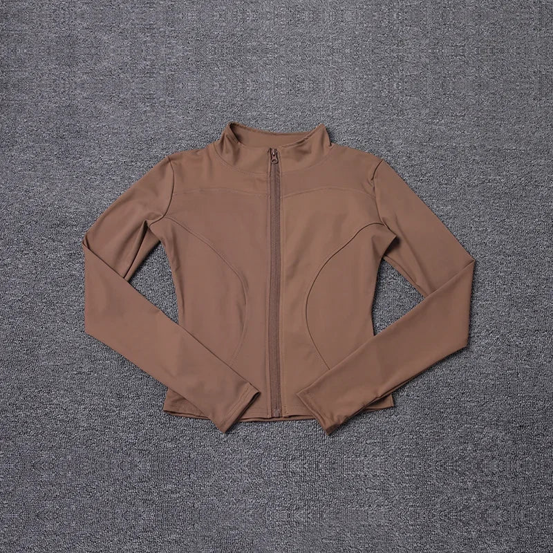Sport Jacket Yoga Tops Women's Costume