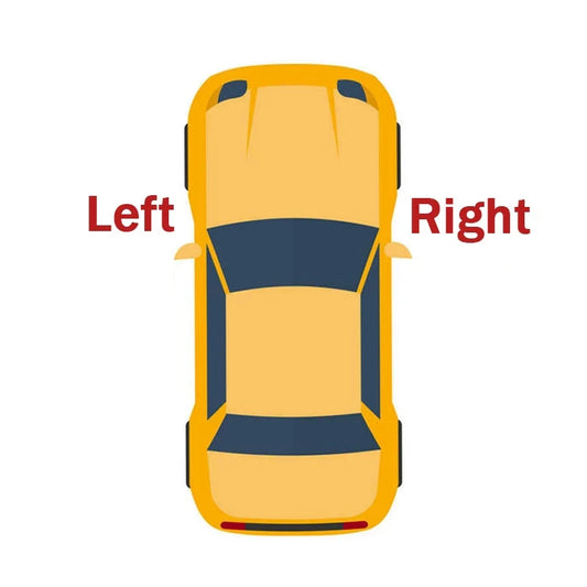 R-AUTO Rear Bumper Fog Light Reflector Stop Light