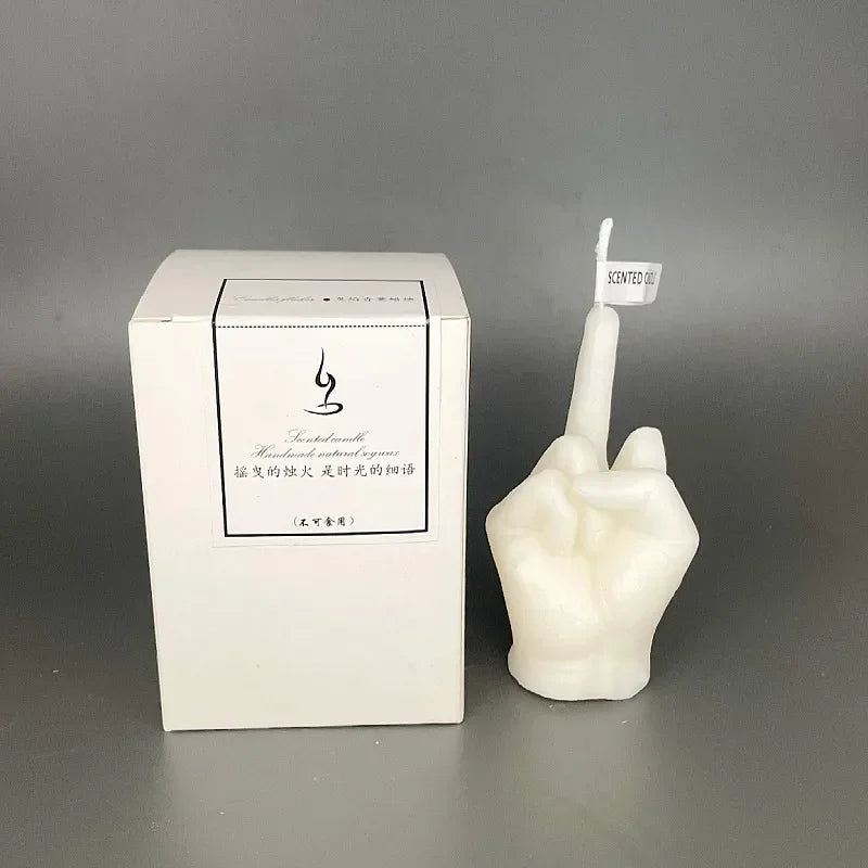 Creative Candles Middle Finger Shaped