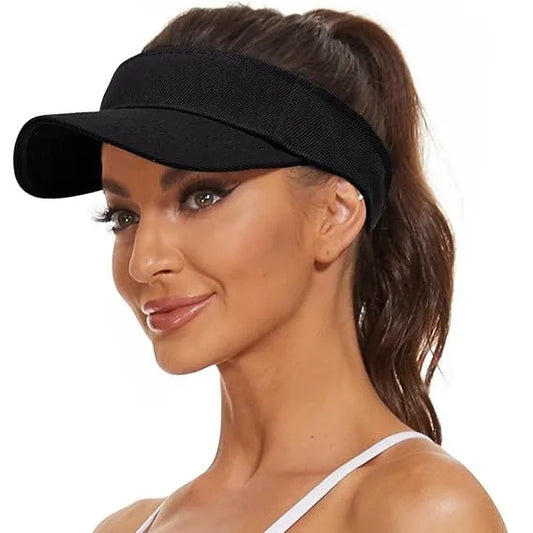 Sport Visor Hats Adjustable Empty Top Baseball Cap Sun