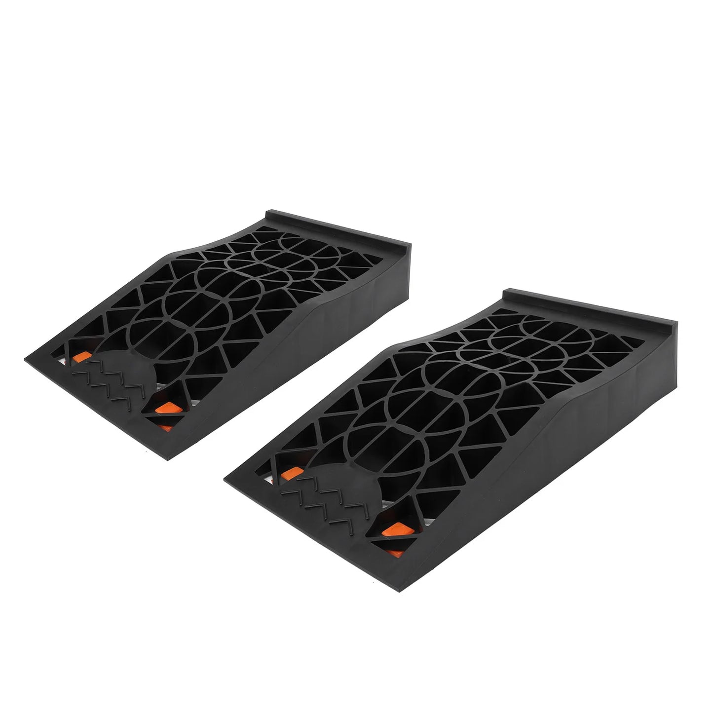 2pcs Car Ramps Low Profile Car Service Ramp 2.44in
