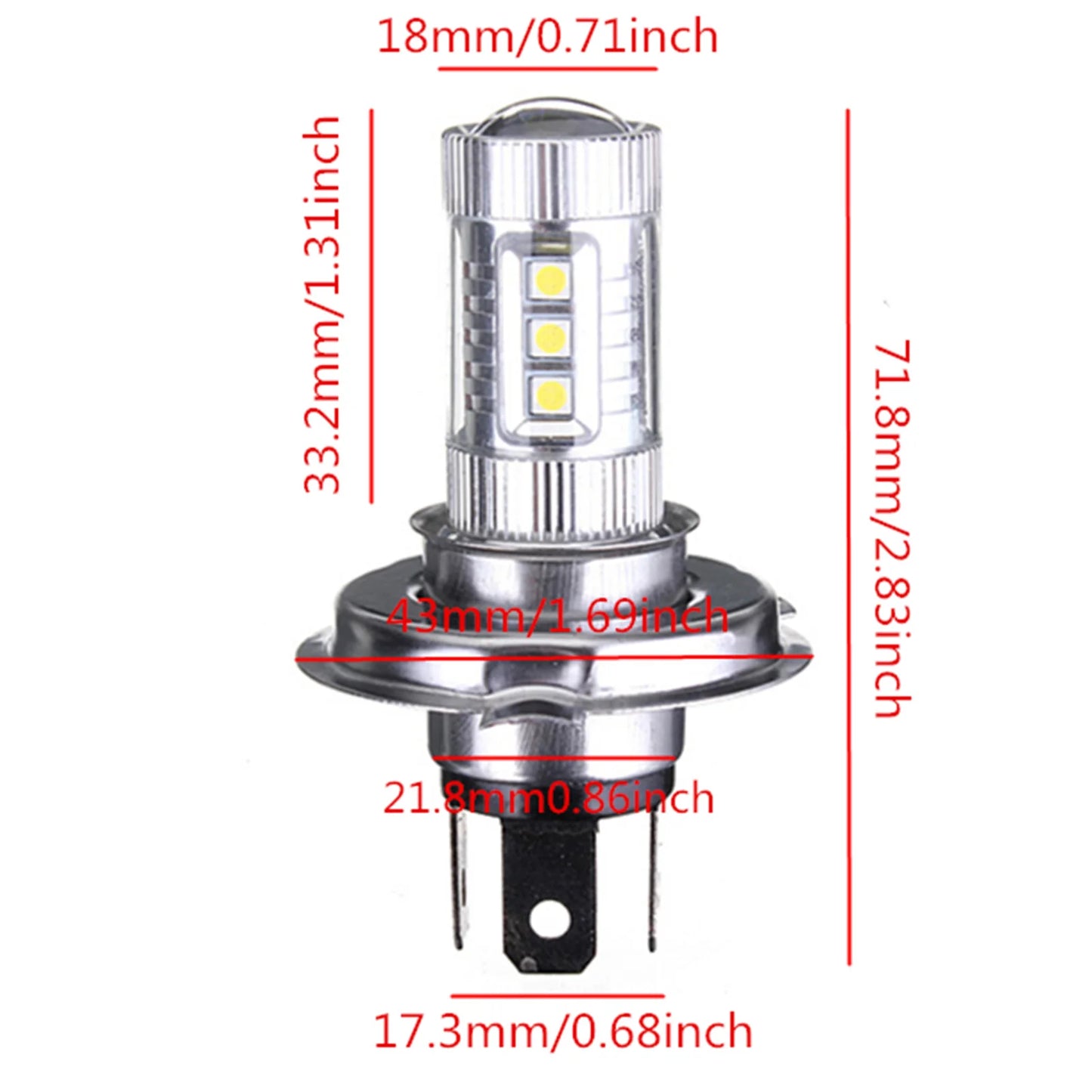 1pc/2pcs Fog Light Kit H4