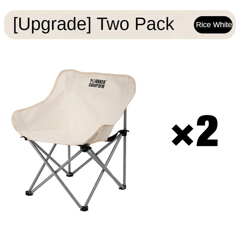 Outdoor Folding Moon Chair Portable Chair Camping