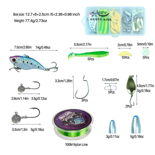 1.8m 2.1M Fishing Rod and Reel Line Lure Set Carbon Fiber Telescopic