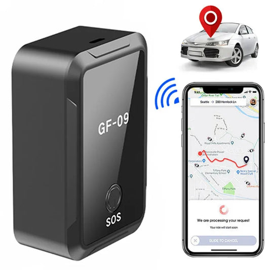 GF-09 Mini Car GPS Tracker Anti Lost Positioning Device Real Time