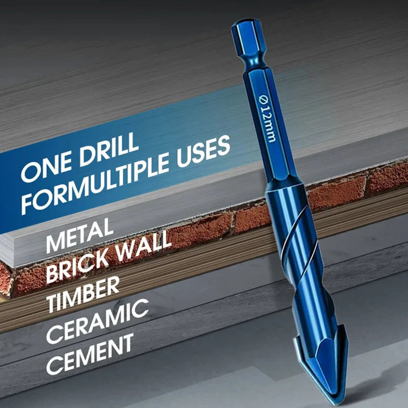 Masonry Concrete Spiral Drill Bit Eccentric for Glass Ceramic