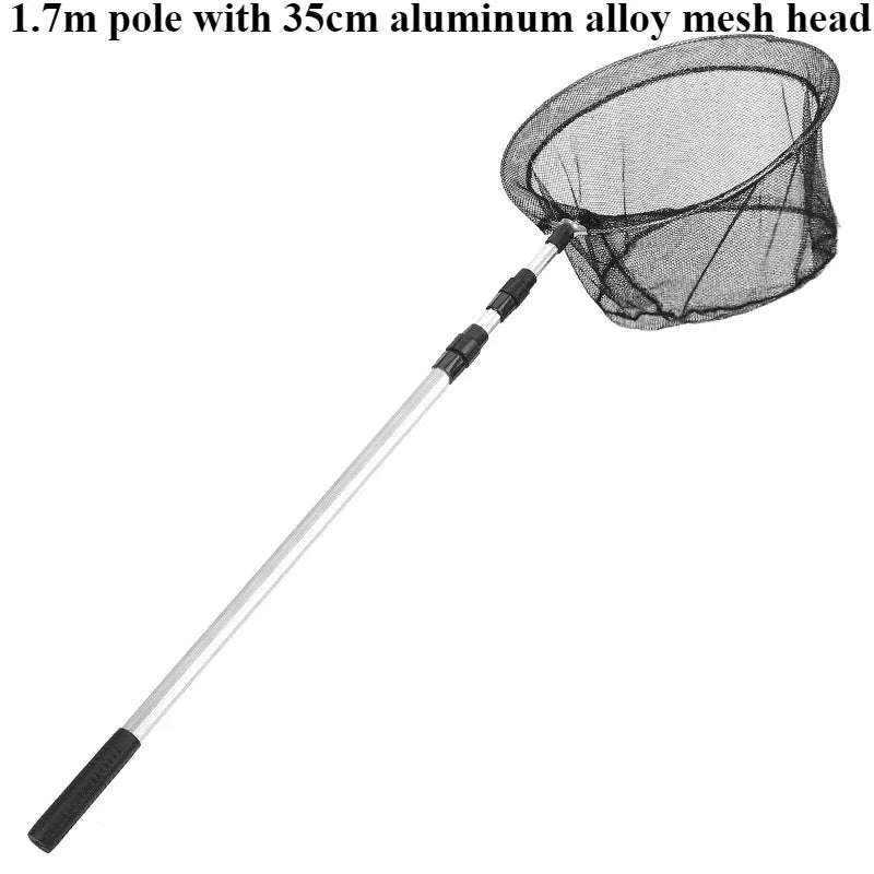 Fishing Net and Rod Set 1.5m/1.7m/2.1m Scalable