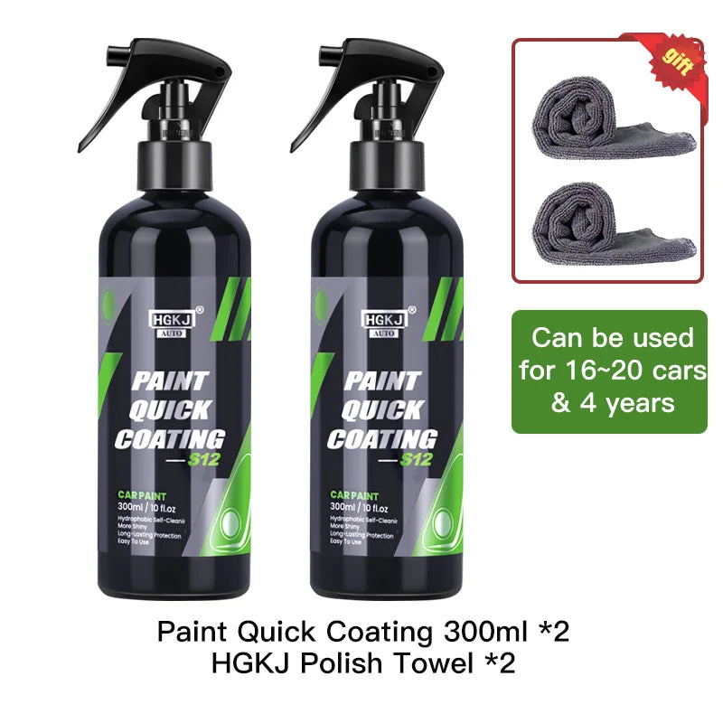 Hgkj 300ML Car Ceramic Coating Wax Liquid Glass Car Body Polish