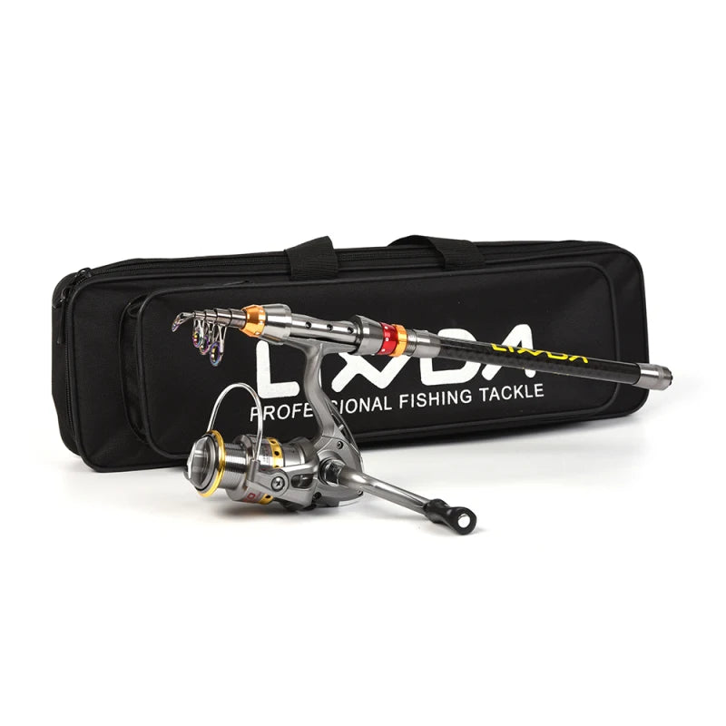 Lixada Telescopic Fishing Rod and Reel Combo