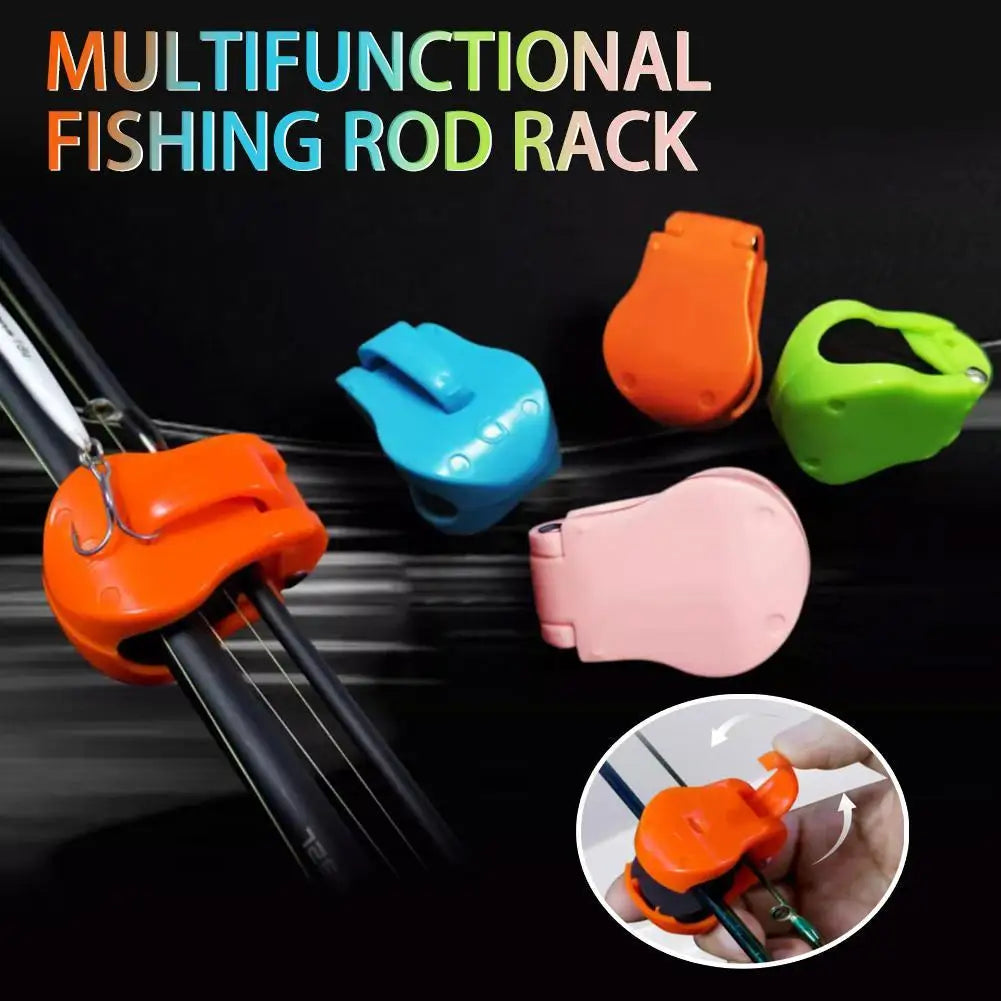 Fishing Rod Holder Fixer Clip Straps Fishing Pole