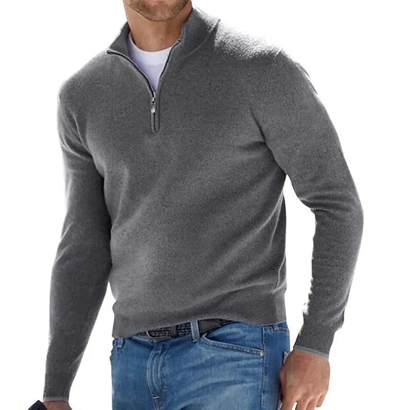 2025 Long Sleeved Sweater Men's Base Sweater for men in