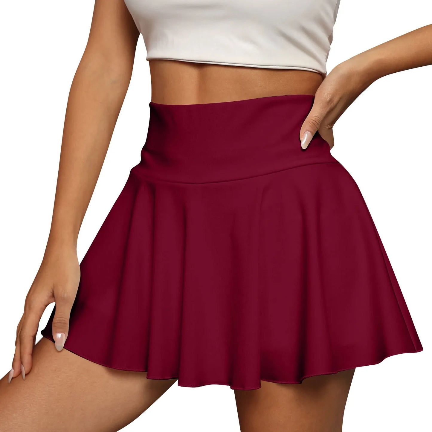 Women's Sports skirt Casual High Waist Gym Quick Dry Mini Skirts