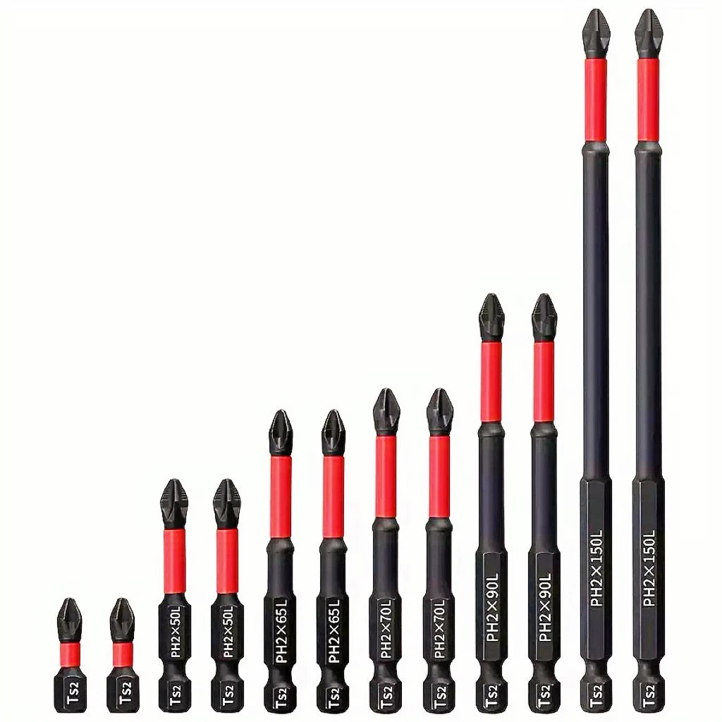 5/12 Pcs Magnetic Screwdriver Bits Non-slip Shockproof