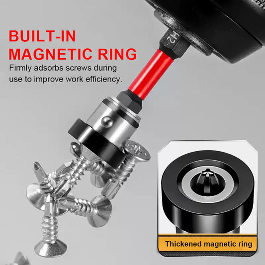5pcs Positioning Screwdriver Bits Drywall Screw Bits 50mm