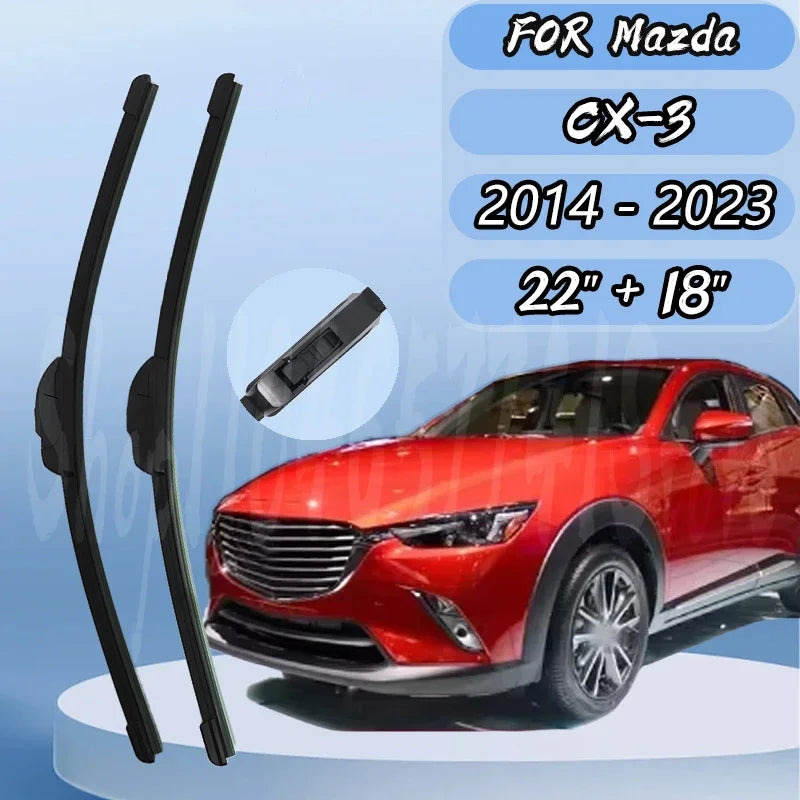 Voor Mazda CX-3 CX3 2014 - 2023 Auto Ruitenwisser Voorruit Ruitenwisserbladen
