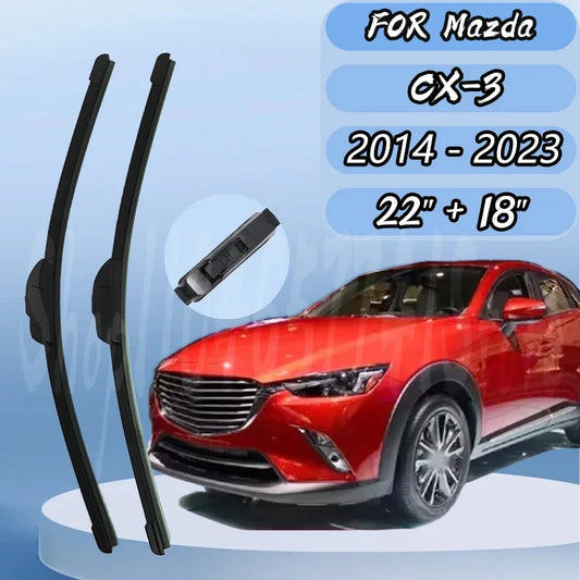 Voor Mazda CX-3 CX3 2014 - 2023 Auto Ruitenwisser Voorruit Ruitenwisserbladen
