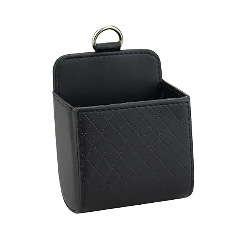 Car Phone Holder Mount Air Vent Hanging Storage Box