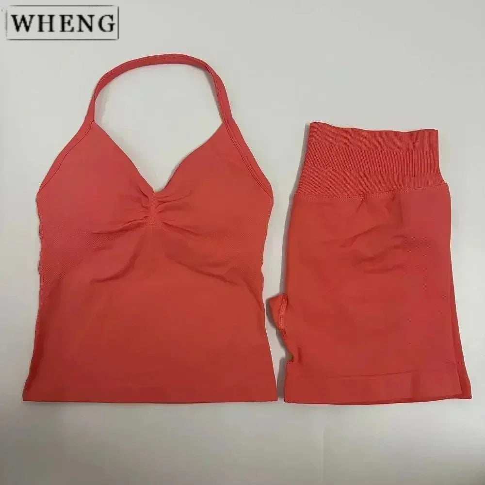 Summer fitness shape  beautiful shoulder straps