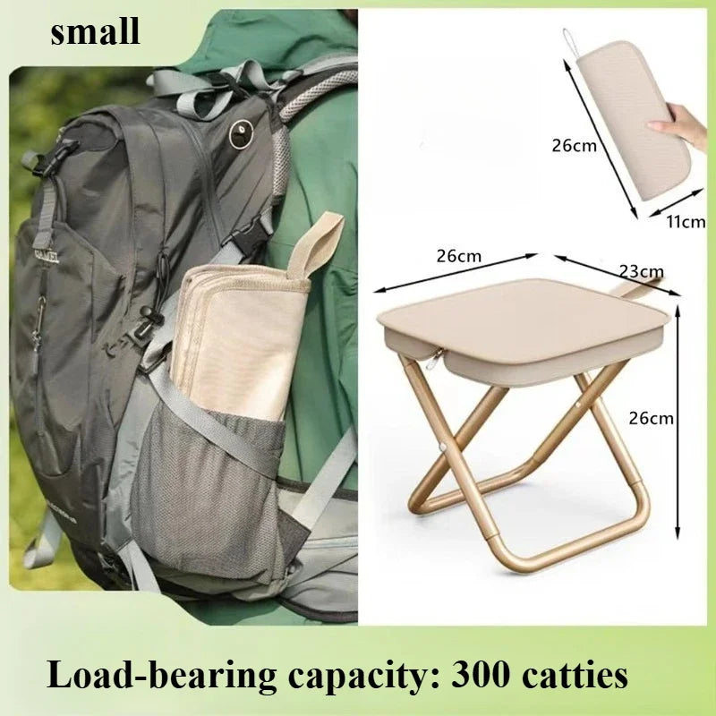 Outdoor Picnic Camping Folding Stool Portable