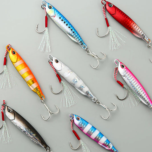 2021 Japen Metal Cast Jig Spoon 10/15/20/30/40/50g