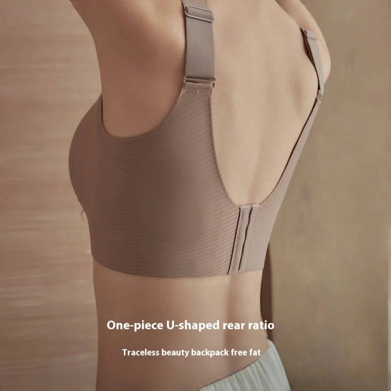 Plus Size Seamless Bra - Wireless Lift Anti-Sagging,