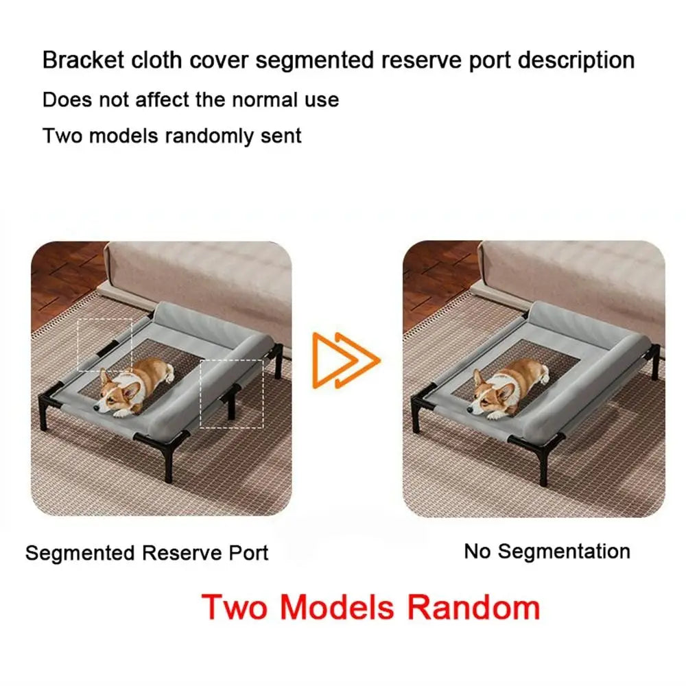 Washable Mesh Elevated Dog Beds Removable Breathable