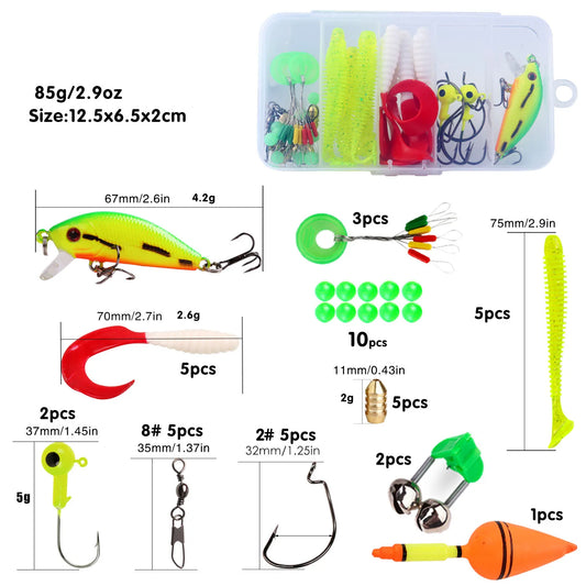 Sougayilang Spinning Fishing Rod and Reel Combo1.8M