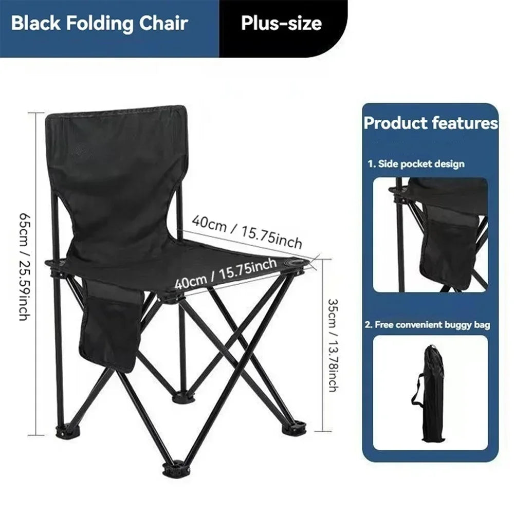 Camping Chair Outdoor Folding Beach Multifunctional