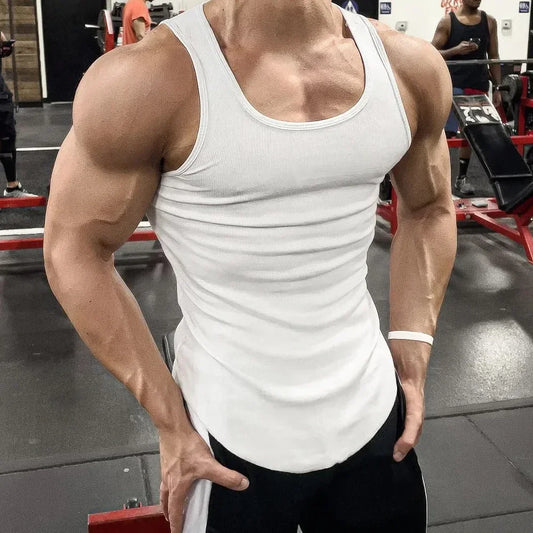 Men's Sport Slim Vest Summer Breathable Sleeveless