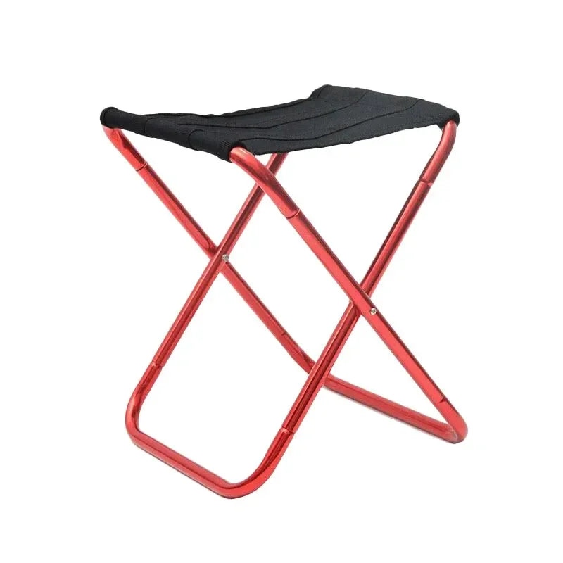 Outdoor Camping Chair Golden Aluminum Alloy