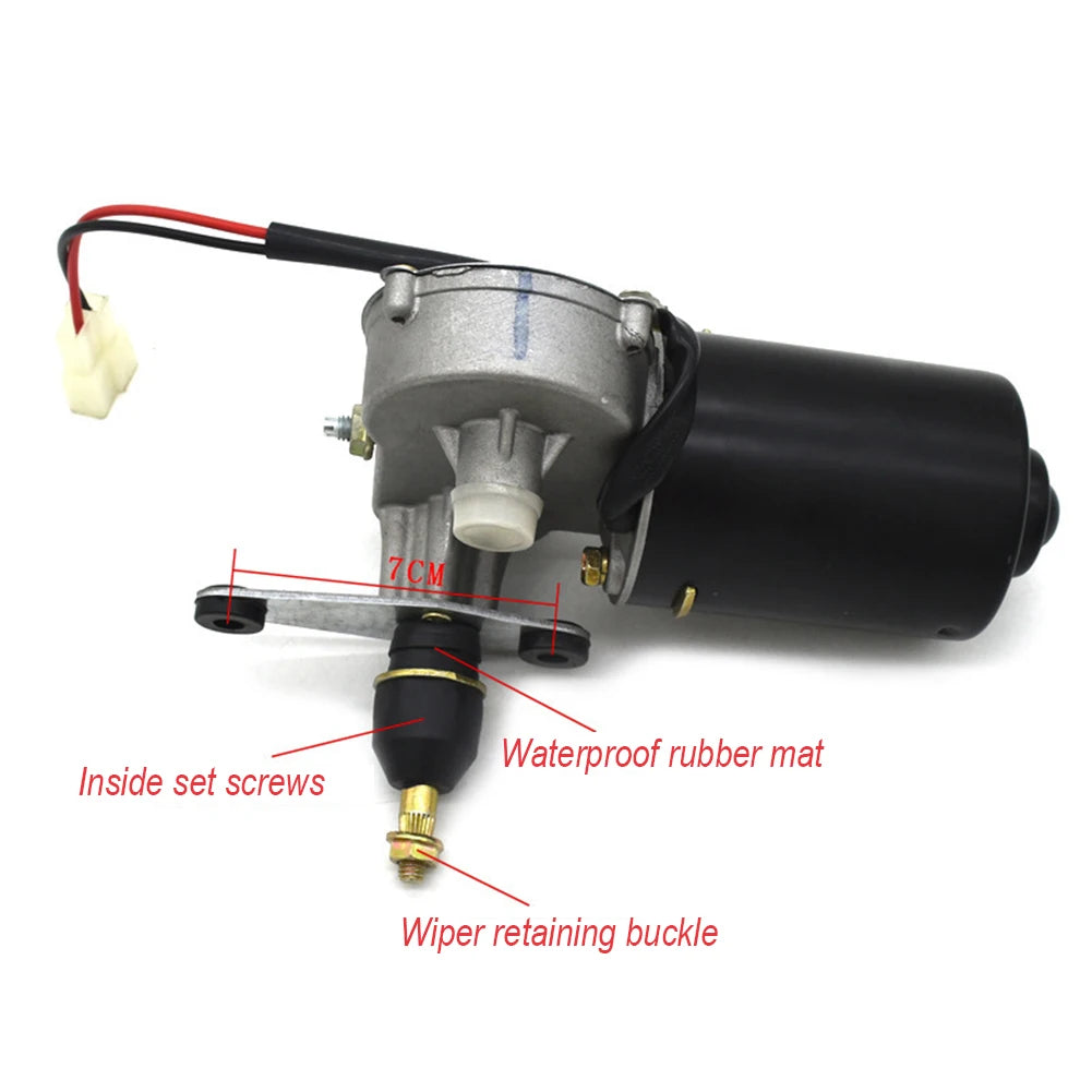 Electric Windshield Wiper Motor 12V Windscreen Wiper