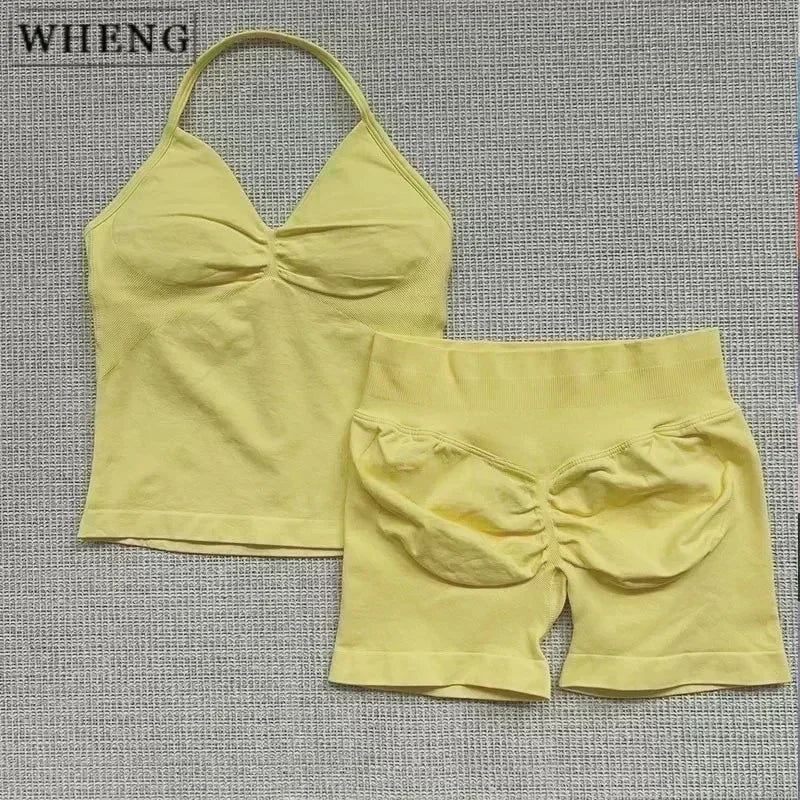 Summer fitness shape  beautiful shoulder straps