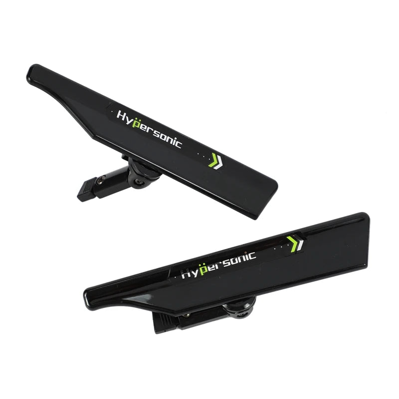 Hypersonic 4 Pcs Black Wiper Stand Windshield Wiper Wing