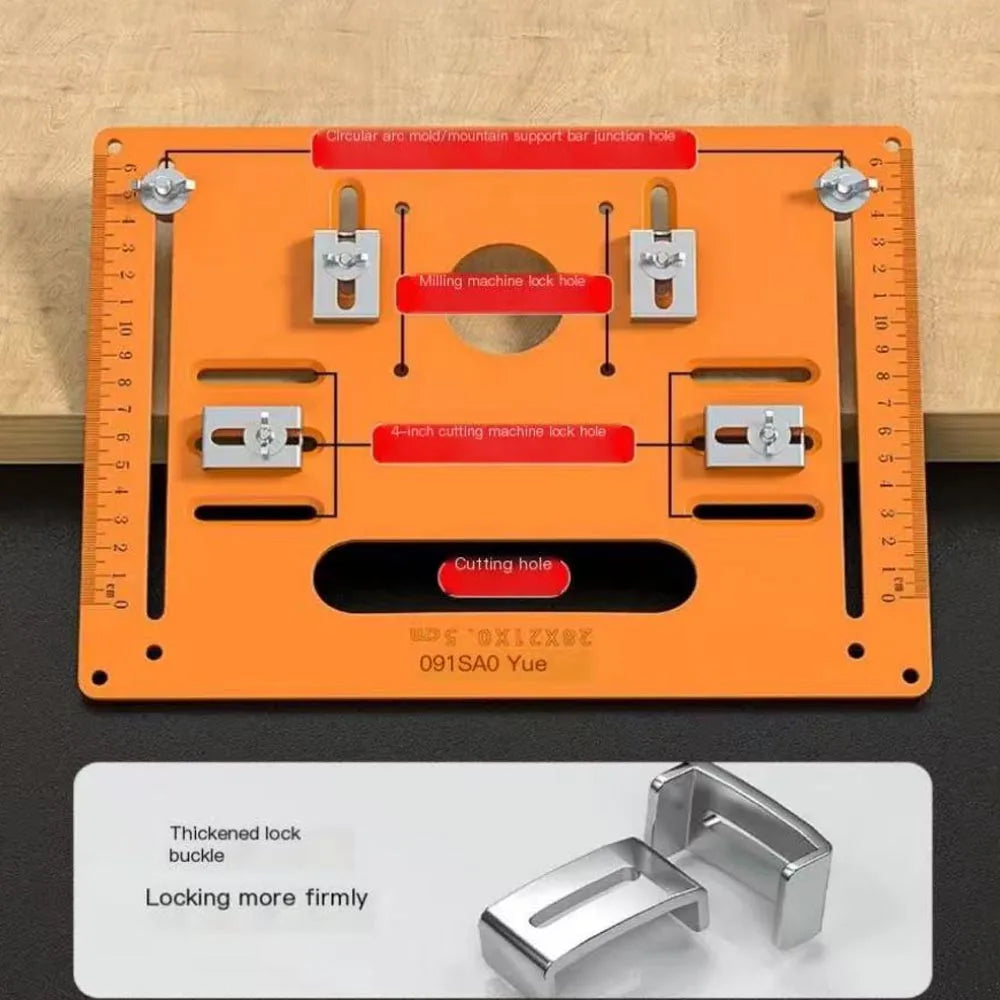 Woodworking Cutting Machine Base Plate Support Wooden Board