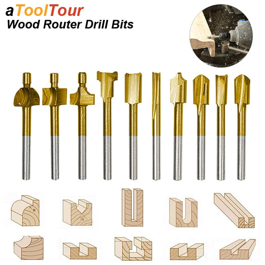 Houtbewerking Frees HSS Frees voor Dremel Rotary Tools