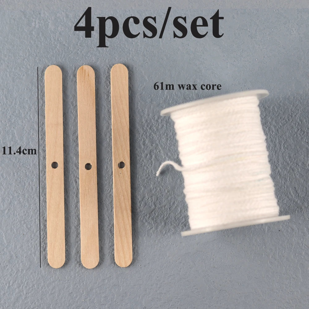 Smokeless Candle Wicks 2.6-20cm Pre-Waxed