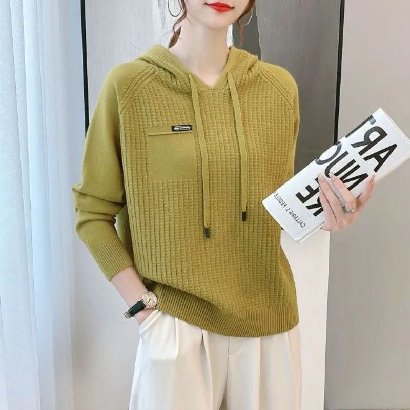 Hooded Hoodie For Women Pullovers