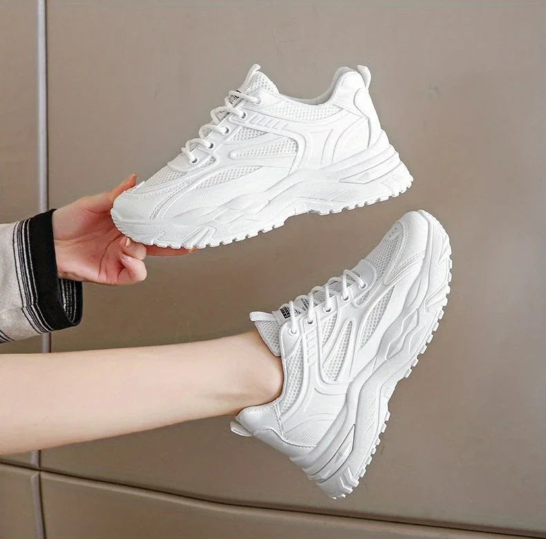 Sneakers Shoes for Women Sports Woman Footwear High on Platform