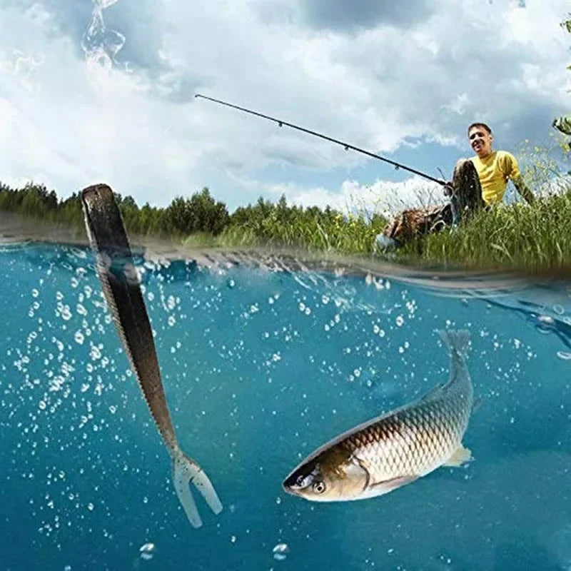 Soft Bait Fish Swimbait Fork Tail With Hook& Without Hooks Fishing