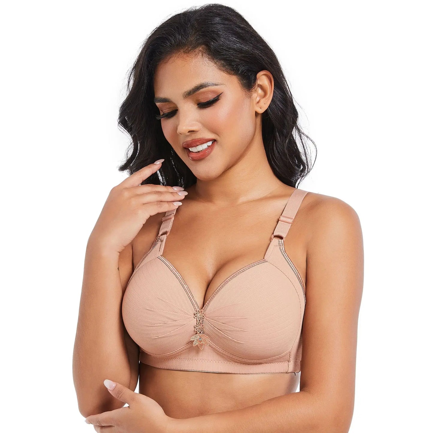 Push-up bh voor dames, zonder beugel,