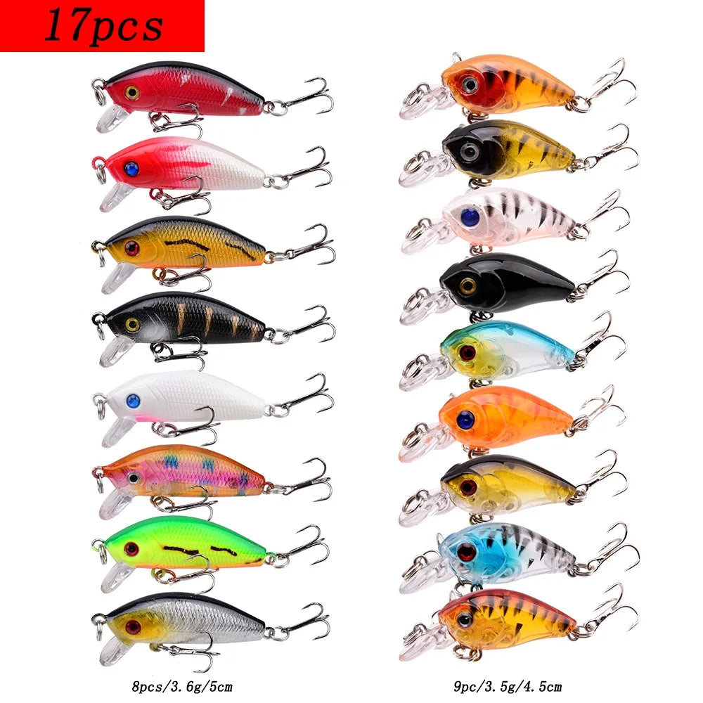 Fishing Lure Set Fishing Hard Bait Mini Minnow