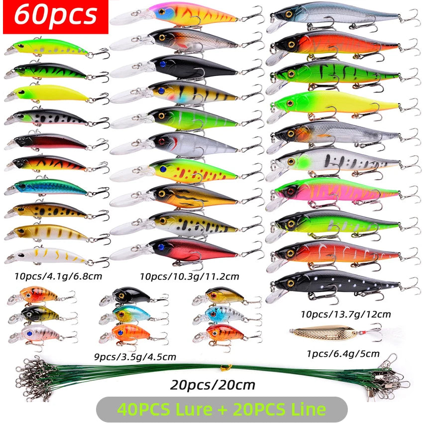 Mixed Fishing Lure Kits Crankbait