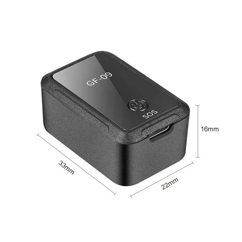 GF-09 Mini Car GPS Tracker Anti Lost Positioning Device Real Time