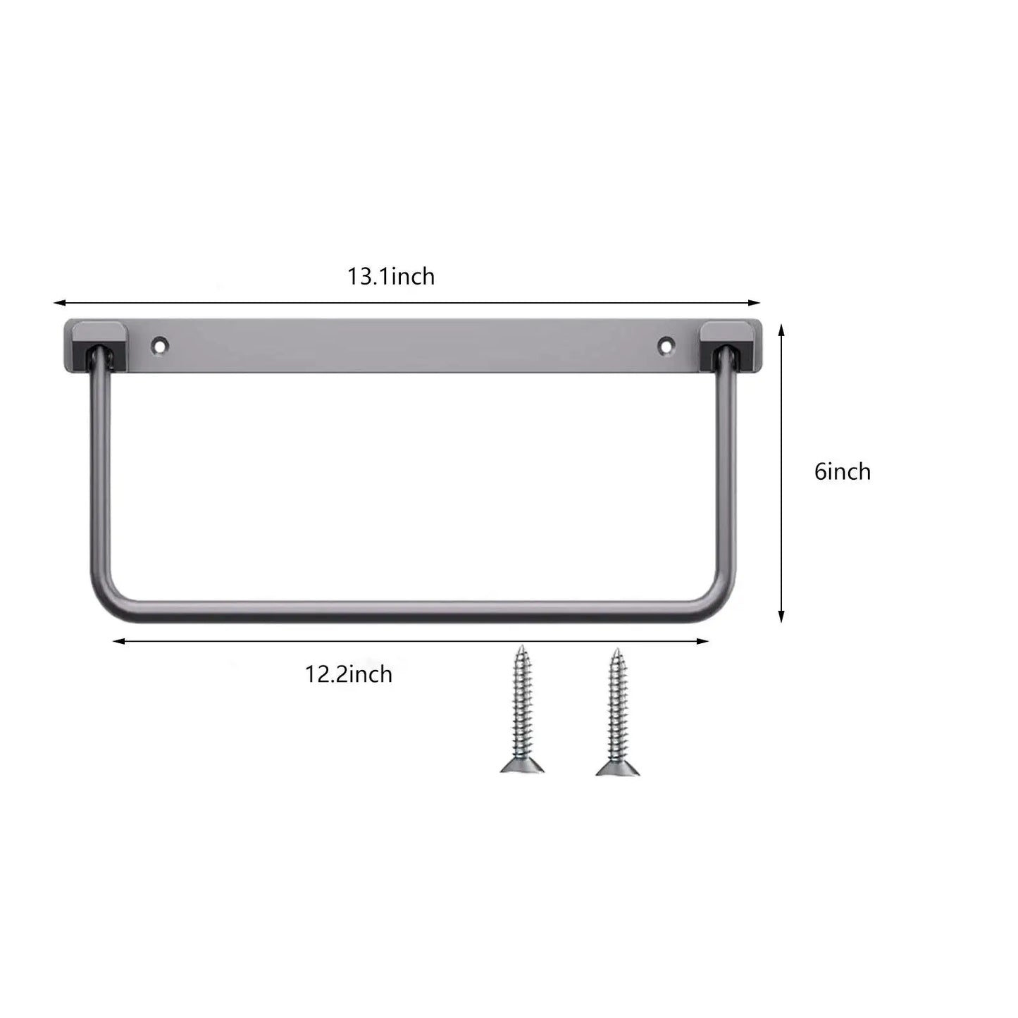 Wall Mounted Shoe Storage Rack Aluminum Shoe Holder for Entryway RV Camper