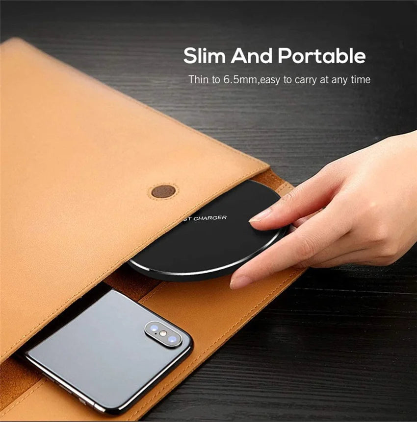 60W Wireless Charger Fast Charging Pad For Huawei