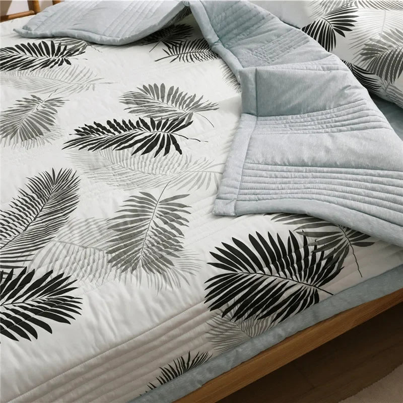 Duvet for Summer Double Bed Linen Quilted Bedspread 150X200
