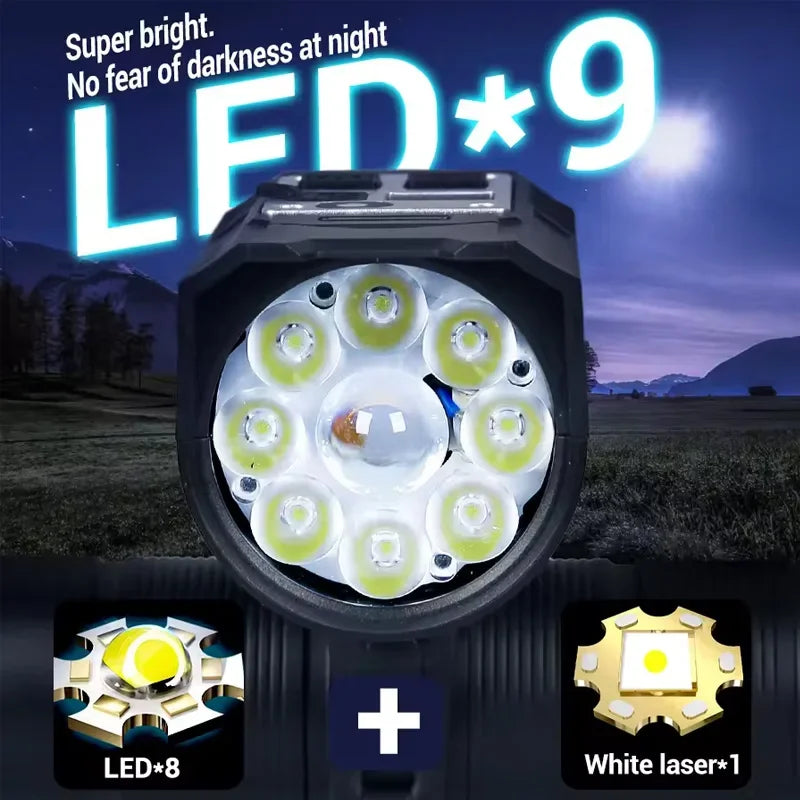 Cycling Light Super Bright Bicycle Front Light Rechargeable